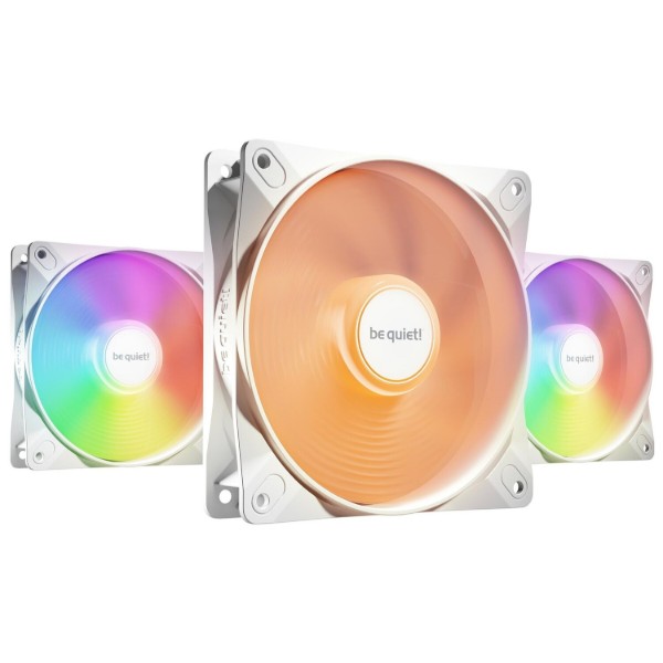 Фото - Корпусний вентилятор Be quiet! Light Wings LX 120mm PWM 3-Pack White (BL122)