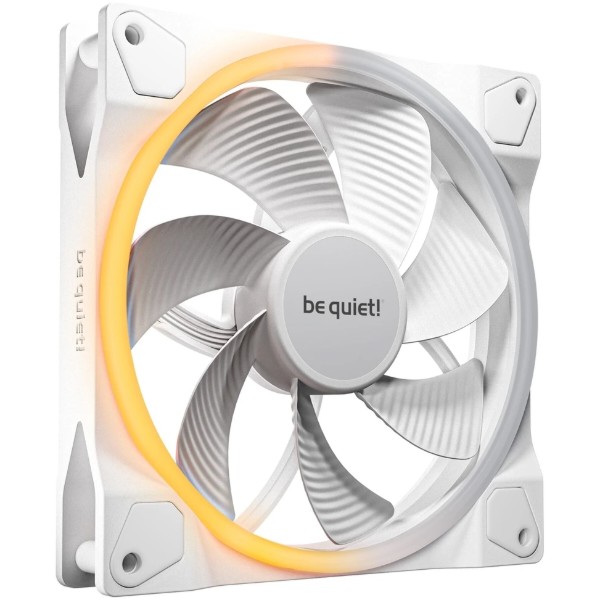 Фото - Корпусний вентилятор Be quiet! Light Wings 140mm PWM Reverse White (BL135) Фото - Корпусний вентилятор Be quiet! Light Wings 140mm PWM Reverse White (BL135)
