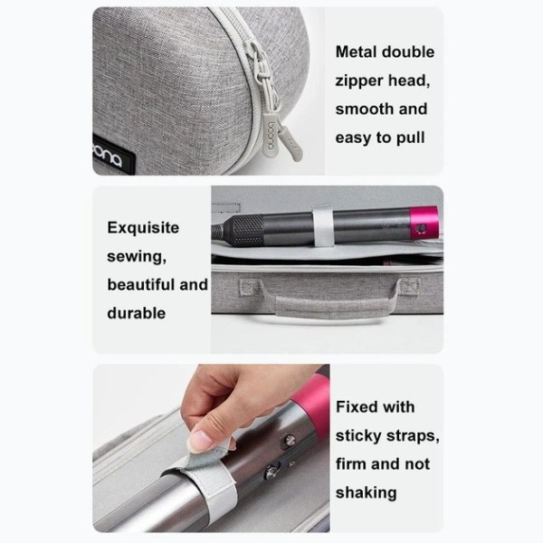 Фото - Чохол для фена BOONA для Dyson HS05 HS01 сірий