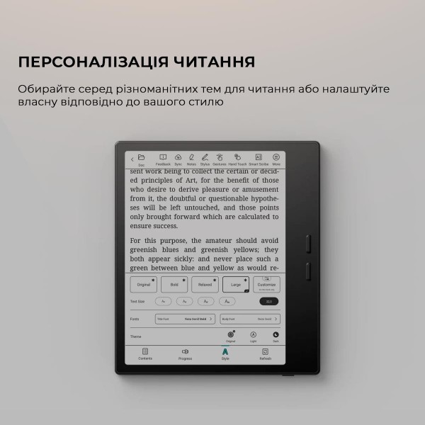 Фото - Електронна книга BOOX Go Color 7 Gen2 Black (bundle pack)