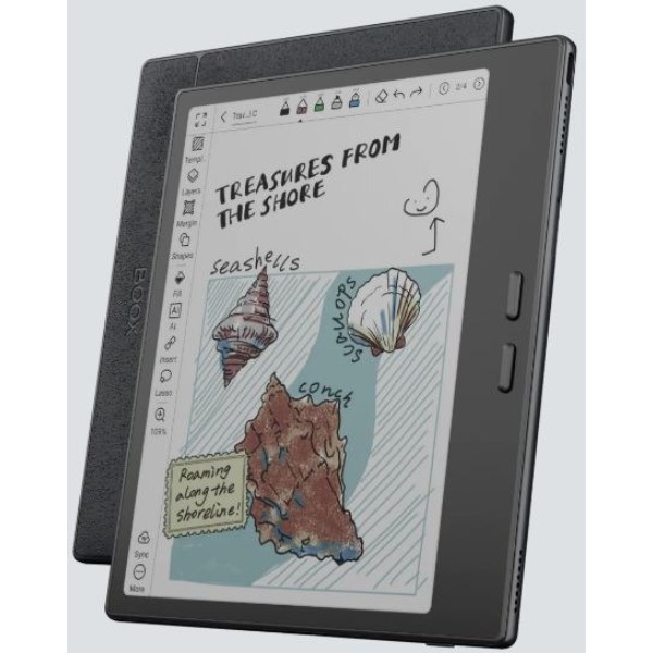 Фото - Електронна книга BOOX Go Color 7 Gen2 Black (bundle pack)
