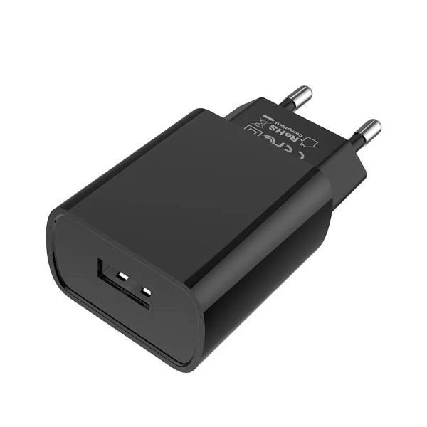 Фото - Сетевое зарядное устройство BOROFONE BA20A Lightning 10.5W Black (6931474702128)
