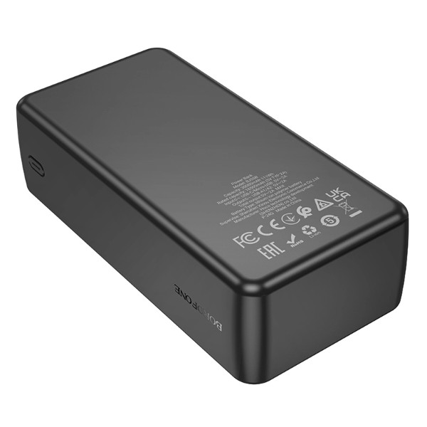 Фото - Батарея мобільна BOROFONE BJ55B Graceful 30000mAh Black (6941991116421)