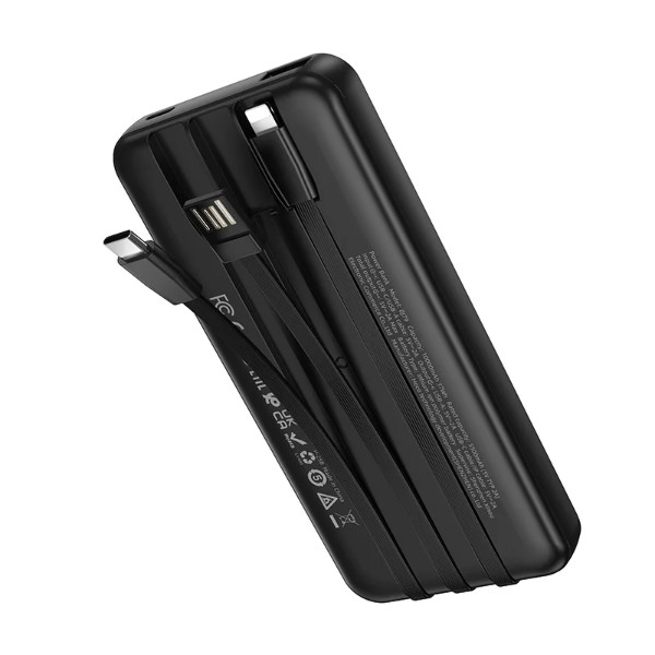 Фото - Батарея мобильная BOROFONE BJ79 Clever 10000mAh Black (6941991121531)