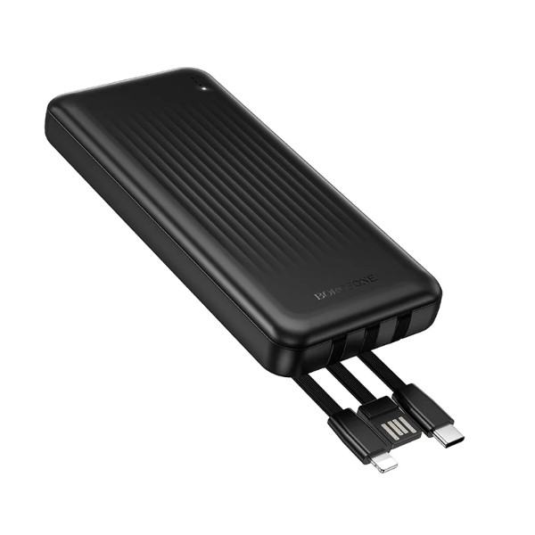 Фото - Батарея мобильная BOROFONE BJ79 Clever 10000mAh Black (6941991121531)