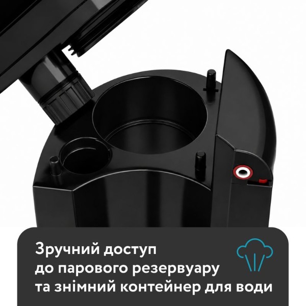 Фото - Блендер-пароварка для дітей Baby Brezza One Step Deluxe, Black (BRZ0258)