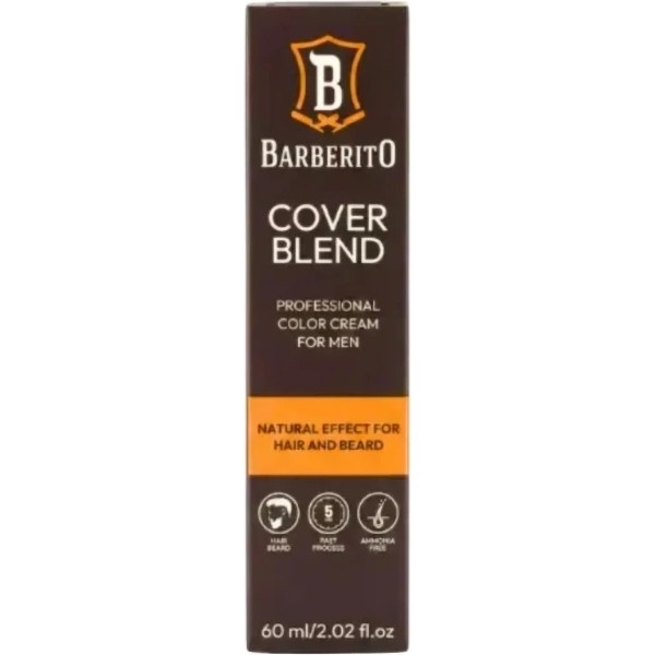 Фото - Система маскування сивини Barberito Cover Blend - 2 Very Dark Brown 60 мл (5908015590002) Фото - Система маскування сивини Barberito Cover Blend - 2 Very Dark Brown 60 мл (5908015590002)
