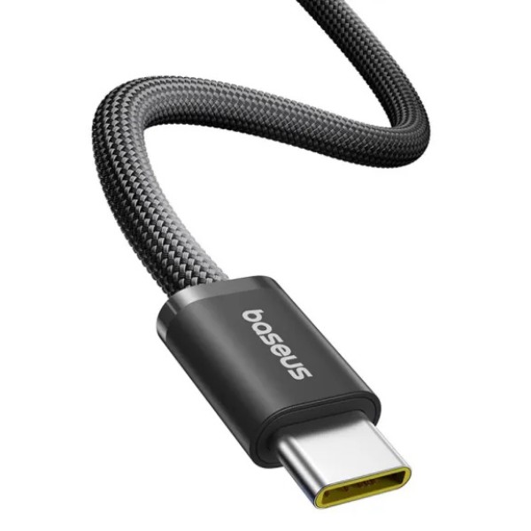 Фото - Кабель Baseus Dynamic 4 Fast Charging Type-C to Type-C 100W 5A 1m black (P10381400111-00)