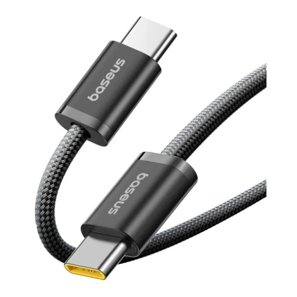Фото - Кабель Baseus Dynamic 4 Fast Charging Type-C to Type-C 100W 5A 1m black (P10381400111-00)