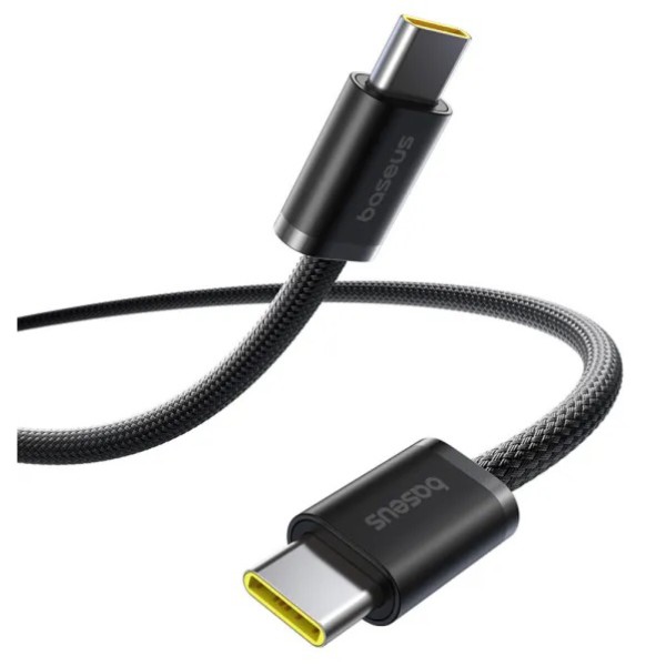 Фото - Кабель Baseus Dynamic 4 Fast Charging Type-C to Type-C 100W 5A 1m black (P10381400111-00)