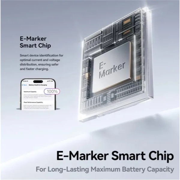Фото - Кабель Baseus Dynamic 4 Fast Charging Type-C to Type-C 100W 5A 1m black (P10381400111-00)