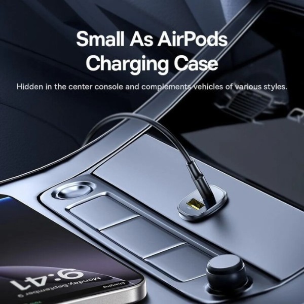 Фото - Автомобильное зарядное устройство Baseus C+U 30W (C00072300123-01)