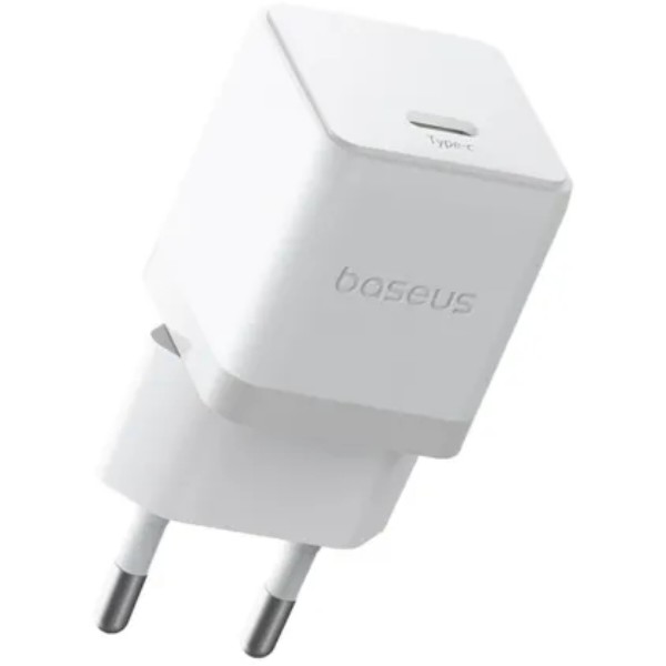 Фото - Сетевое зарядное устройство Baseus Palm Fast Charger 1C 30W EU Moon White (P10111605213-00) Фото - Сетевое зарядное устройство Baseus Palm Fast Charger 1C 30W EU Moon White (P10111605213-00)