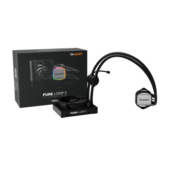 Фото - Водяна система охолодження Be quiet! Pure Loop 2 120mm (BW016)
