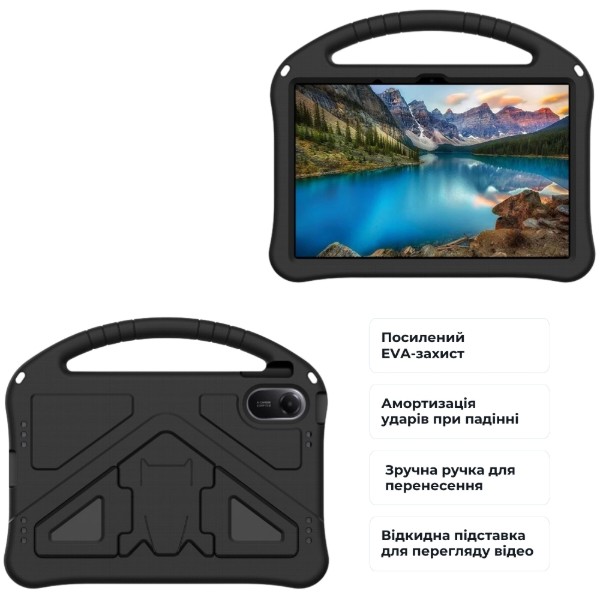 Фото - Чехол для планшета BeCover Protected Cover с креплением for Xiaomi Redmi Pad 2 11.0'' Black (715856)