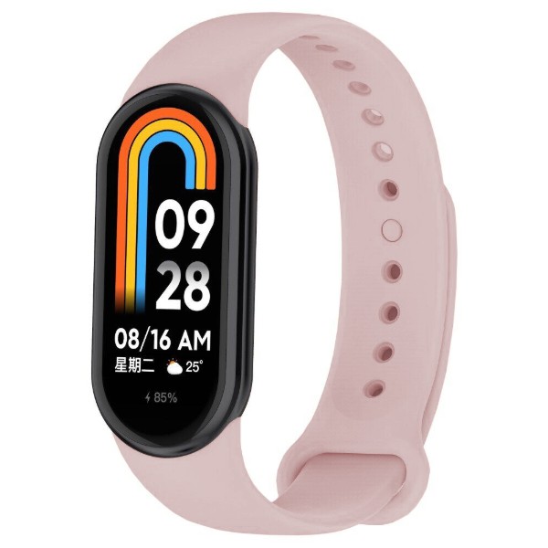 Фото - Ремінець для фітнес-браслету BeCover for Xiaomi Mi Smart Band 8 Pink (709393)