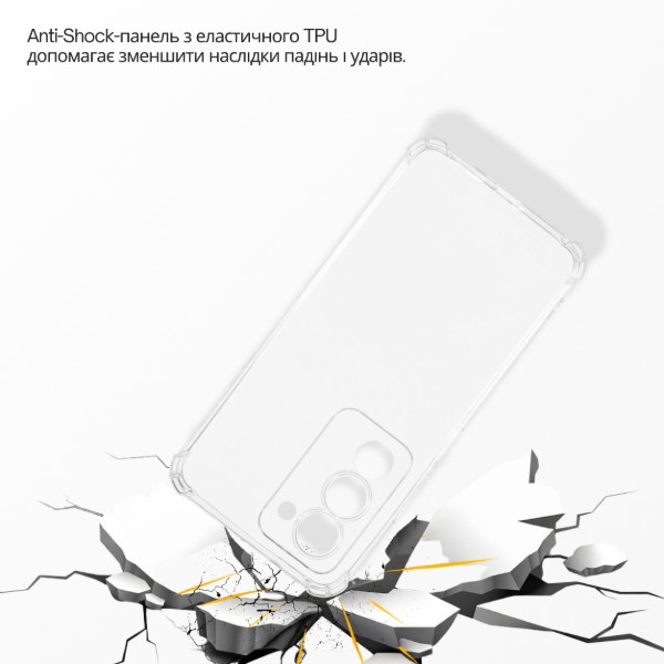 Фото - Чехол для смартфона BeCover Anti-Shock for Xiaomi Redmi 15 5G (169mm) Global Clear (715774)