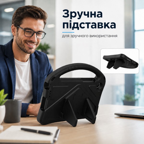 Фото - Чехол для планшета BeCover Protected Cover с креплением for Lenovo Tab One / Tab K9 8.7'' 2025 (TB305XU/FU) Black (715851)