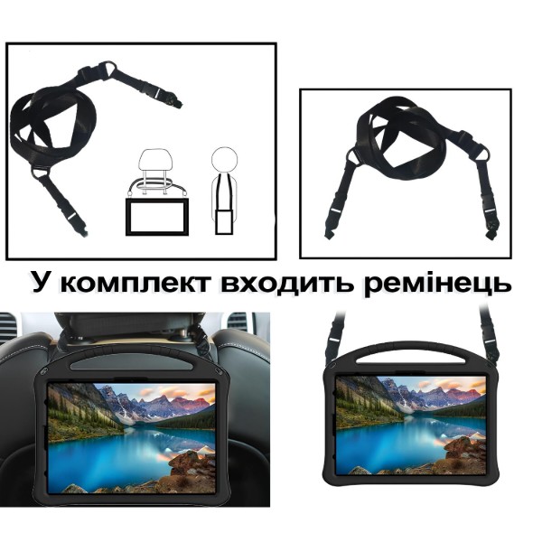 Фото - Чехол для планшета BeCover Protected Cover с креплением for Xiaomi Redmi Pad 2 11.0'' Black (715856)