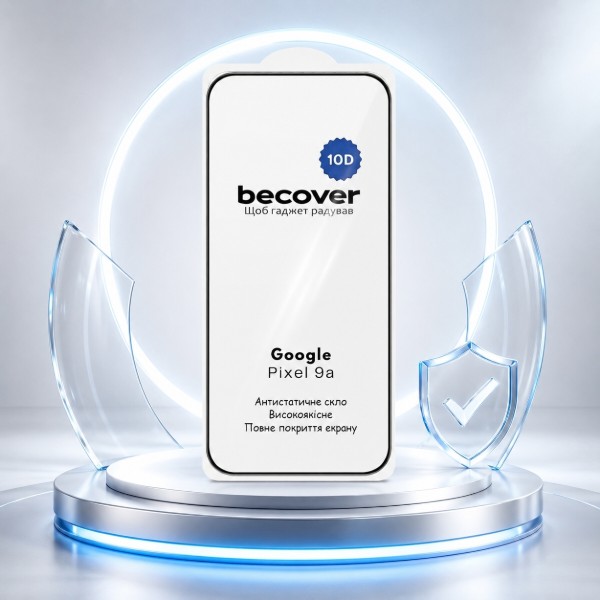 Фото - Защитное стекло для смартфона BeCover for Google Pixel 9a 10D Black (715715)