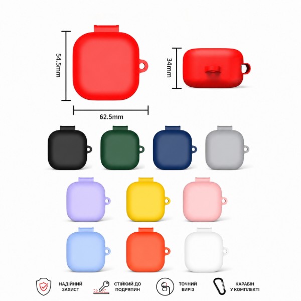 Фото - Чехол для наушников BeCover Silicon for Samsung Galaxy Buds 4 / 4 Pro Transparent (716113)