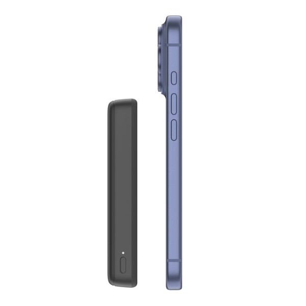 Фото - Батарея мобильная Belkin 10000mAh 20Вт/Qi2 7.5Вт Slim Magnetic Ring Black (BPD017HQBK)