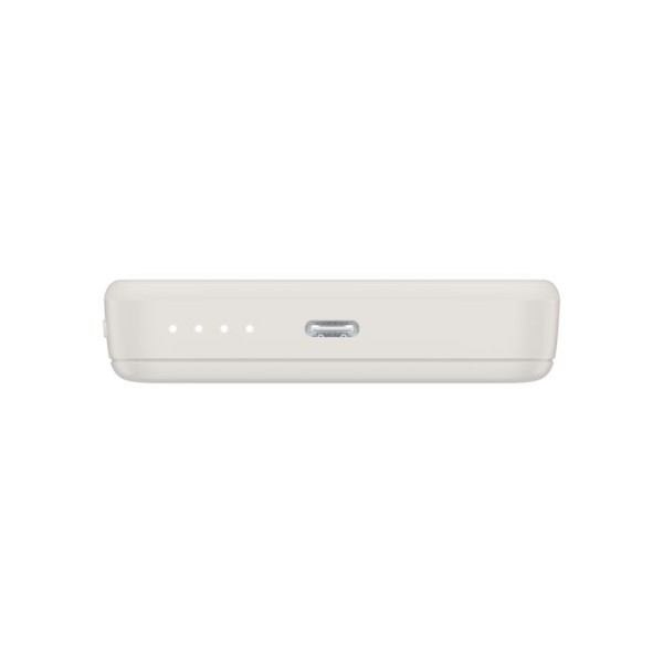 Фото - Батарея мобильная Belkin 10000mAh 20Вт/Qi2 7.5Вт Slim Magnetic Ring Sand (BPD017HQSA)