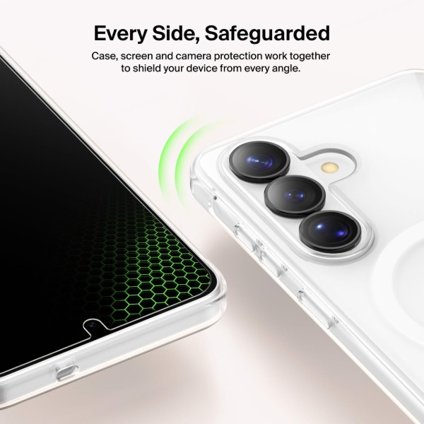Фото - Чохол для смартфону Belkin 3в1 для Samsung Galaxy S26 (скло, захист камери) 1 Pack (BUA002HQ)