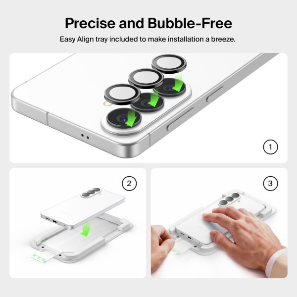 Фото - Чохол для смартфону Belkin 3в1 для Samsung Galaxy S26 (скло, захист камери) 1 Pack (BUA002HQ)