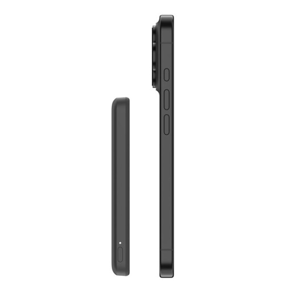 Фото - Батарея мобильная Belkin 5000mAh 15Вт/Qi2 7.5Вт Slim Magnetic Black (BPD010HQBK)
