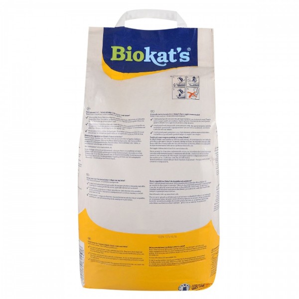 Фото - Наполнитель бентонитовый Biokat's Classic 3in1 0,1–5 мм 10 л (4002064614458)