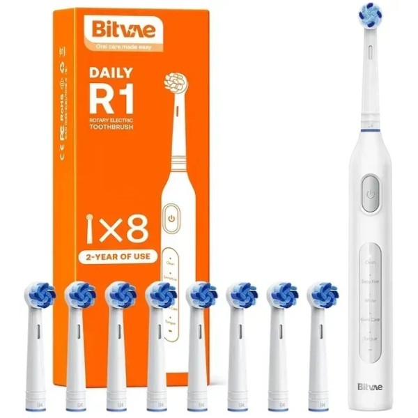 Фото - Зубна щітка електрична Bitvae R1 White