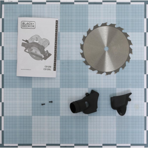 Фото - Пила дискова Black&Decker CS1250L