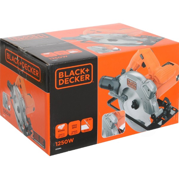 Фото - Пила дискова Black&Decker CS1250L