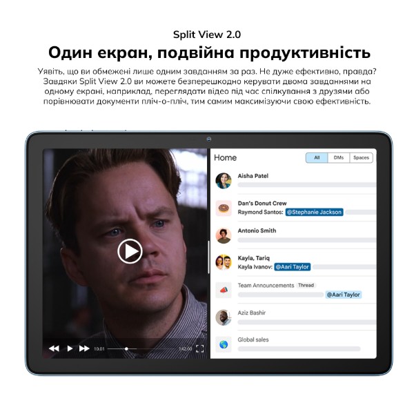 Фото - Планшет Blackview Tab 60 Pro 10.1'' 8/128GB LTE Sunny Sky Blue