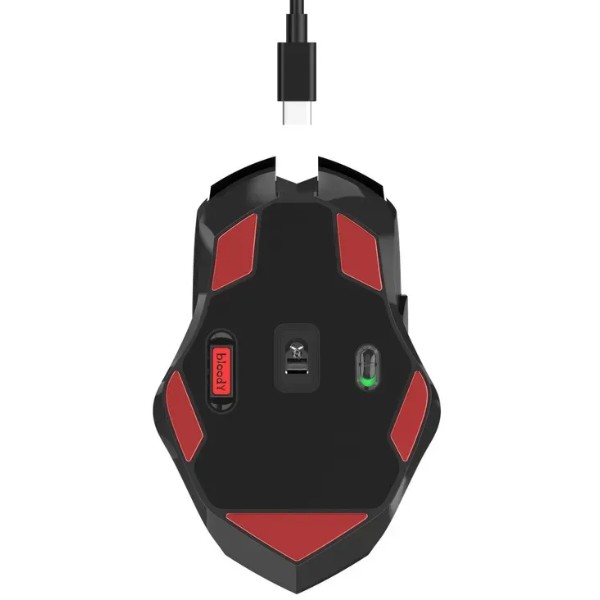 Фото - Мышь беспроводная игровая Bloody R80 Plus (Black)