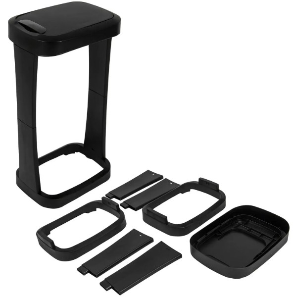 Фото - Бак для сміття Bo-camp Flip Lid 120L Black (6315225)