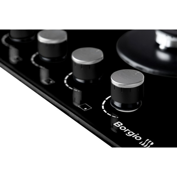 Фото - Варочная панель газовая Borgio BS 6190-17 Black Glass