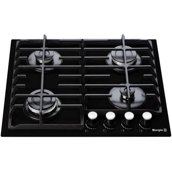 Фото - Варочная панель газовая Borgio BS 6190-17 Black Glass