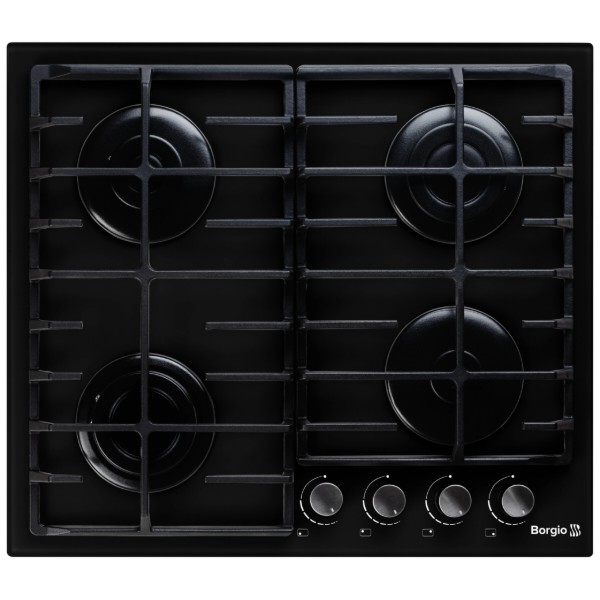 Фото - Варочная панель газовая Borgio BS 6190-17 Black Glass