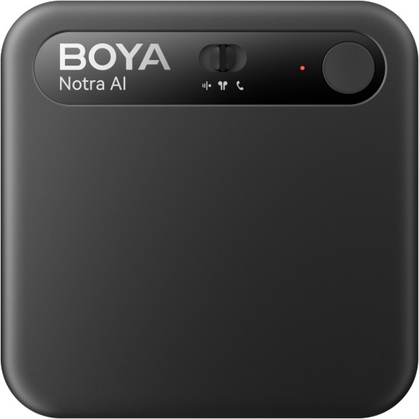 Фото - Диктофон Boya с искусственным интеллектом Notra Black