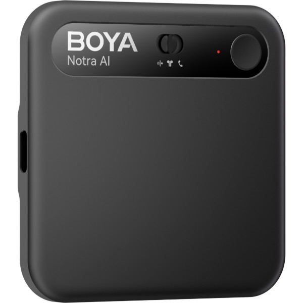 Фото - Диктофон Boya с искусственным интеллектом Notra Black
