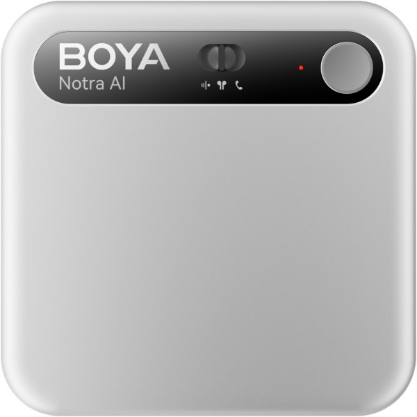 Фото - Диктофон Boya зі штучним інтелектом Notra Silver