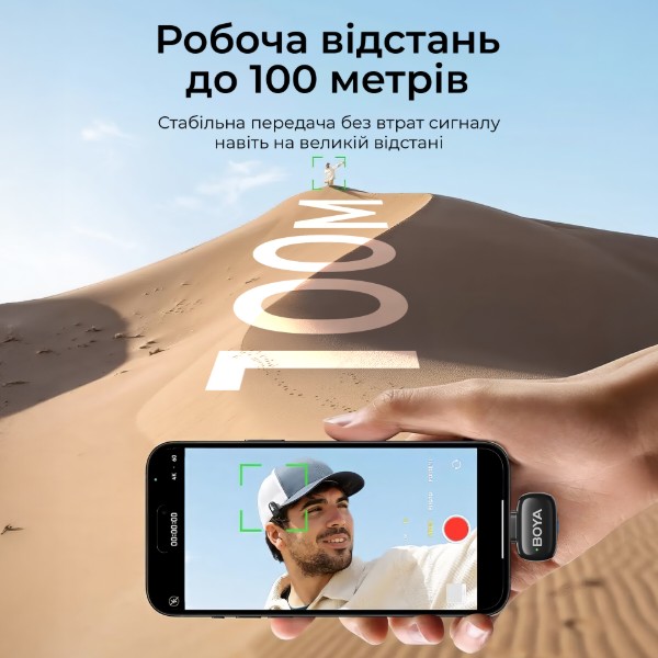 Фото - Микрофон для смартфона Boya mini 2-01 Type-C/Lightning Black (mini 2-01)