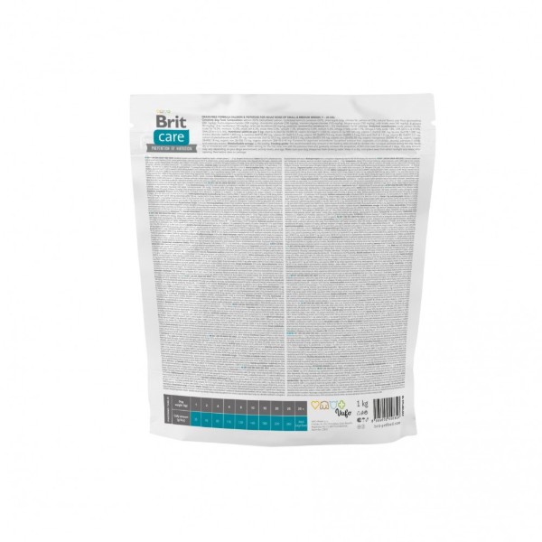 Фото - Сухой корм для собак Brit Care Dog Grain-free Adult беззерновой с лососем 1 кг (8595602558858)