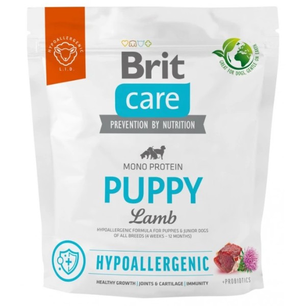 Фото - Сухой корм для собак Brit Care Dog Hypoallergenic Puppy 1 кг (8595602558971)