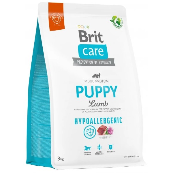 Фото - Сухой корм для собак Brit Care Dog Hypoallergenic Puppy для щенков с ягненком 3 кг (8595602558964) Фото - Сухой корм для собак Brit Care Dog Hypoallergenic Puppy для щенков с ягненком 3 кг (8595602558964)