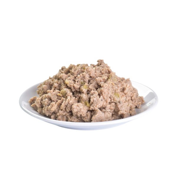 Фото - Вологий корм для собак Brit VetDiets Grain Free Hypoallergenic із харчовою алергією або непереносимістю з лососем та зеленим горошком 400 г (8595602535903)