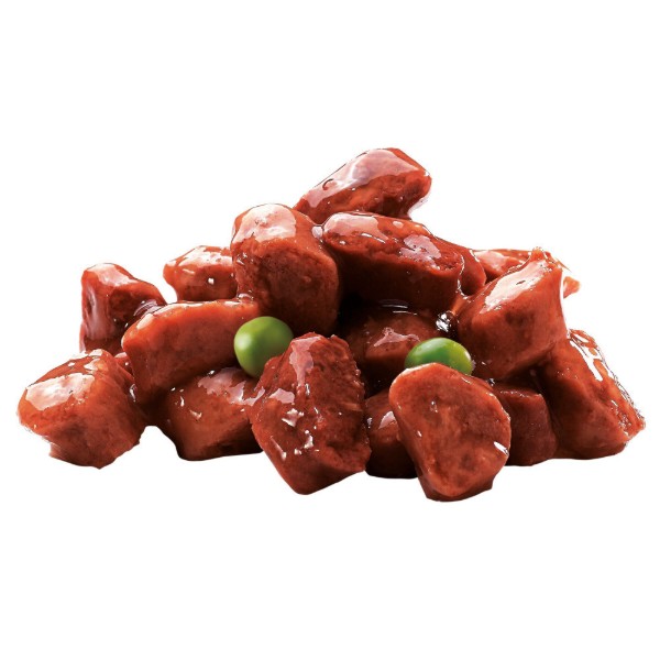 Фото - Вологий корм для котів Brit Premium Cat Meat Plate pouches курка та індичка з тушкованою яловичиною та горохом 4 шт. (8595602506262)