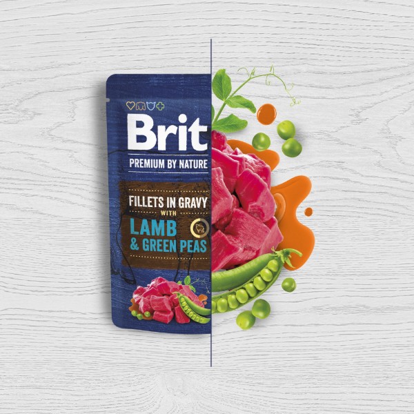 Фото - Набор влажного корма Brit Premium Fillets in Gravy Multipack малых пород филе в соусе Мультипак 12 шт х 85 г (8595602572472)
